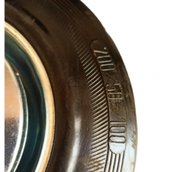 Колесо поворотне 200 мм для мусорного баку