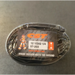 Велосипедна камера 12 1/2*2 1/4 57-203 CST гнутий вентиль CST