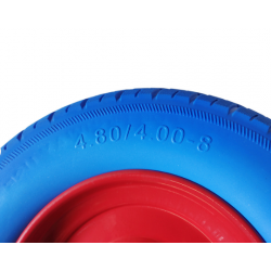 Колесо на тачку 4.80/4.00-8 пінополіуретанове під вісь 20 мм