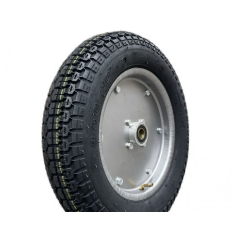 Колесо в зборі 3.50-10 до тачки під 17/20мм вісь Compass 224 кг