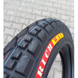 Покришка з камерою 3.50-18 RICH WAY для мотоцикла Іж 