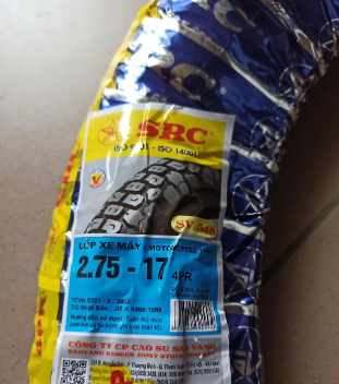 Покришка 2.75-17 до мотоцикла Альфа Дельта SRC-548 В`єтнам шипована