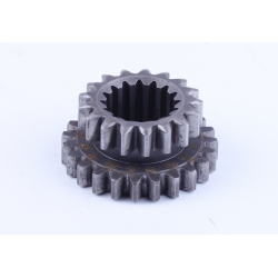 Шестерня 1/2-ї передачі ведена Z-23/17/16 Foton 354/404