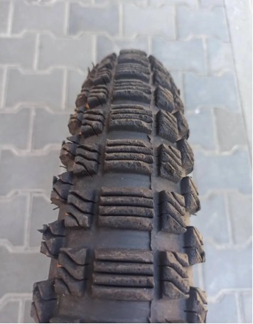 Шина 3.75-19 на мотоцикл МТ Урал Дніпро MITAS Чехія вживана