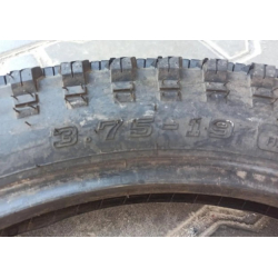 Резина 3.75-19 на мотоцикл МТ Урал Дніпро MITAS Чехія вживана Відмінний стан