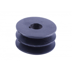 Шків ременя 2 струмки під колінвал діаметр 25 мм - 177F