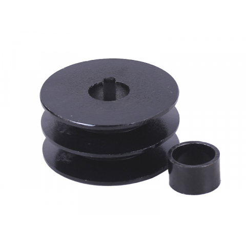 Шків ременя 2 струмки під колінвал діаметр 25 мм - 177F - TTG