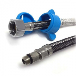 Шланг для змішувача Zegor WKR-ZKM10-080 короткий штуцер M10х1/2