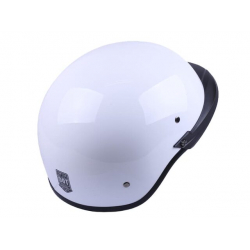 Шолом MD-513-1 білий глянсовий + прозоре скло size L - VIRTUE