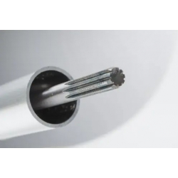 Штанга з валом для бензокоси 28 мм 9 шліців