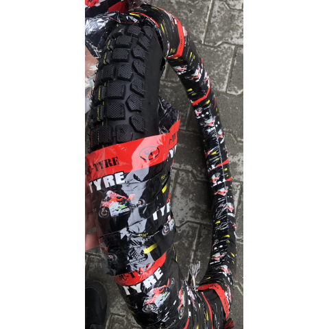 Покришка з камерою 3.00-18 для мотоцикла Минск шипована