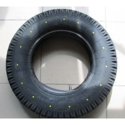 Шина 4.00-10 з камерою до тачки К-96 Україна фірми "Росава"
