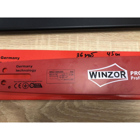 Шина Winzor до бензопили 45 см 325 крок