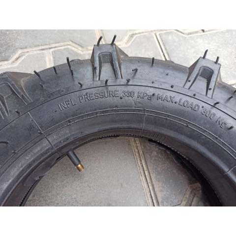 Шина 4.00-10 з камерою до мотоблока Зубр 8 PR фірми Higuality