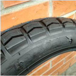 Шина на мотоцикл ІЖ 3.50-18 з камерою траса