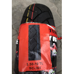 Шина для скутера 3.50-10  безкамерка