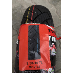 Шина для скутера 3.50-10  безкамерка