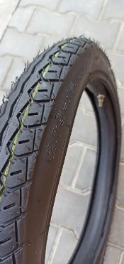 Покришка на Альфу 2.75-17 з камерою трасова 6 PR