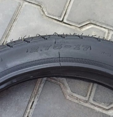 Покришка на Альфу 2.75-17 з камерою трасова 6 PR