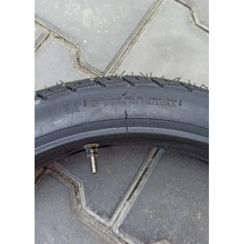 Покришка на Альфу 2.75-17 з камерою трасова 6 PR