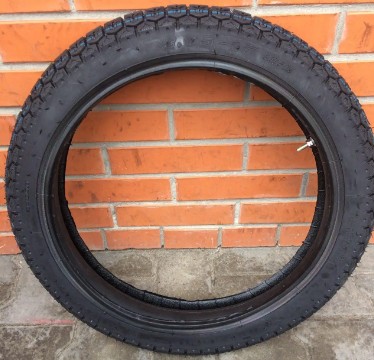 Шина з камерою 2.75-17 трасова 6 PR для мотоцикла Альфа Дельта