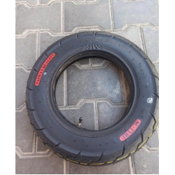 Резина з камерою 3.50-10 на скутер Тайвань трасовий протектор