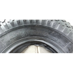 Резина 3.50-8  з камерою до садової та будвельної тачки 