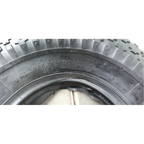 Резина 3.50-8  з камерою до садової та будвельної тачки 