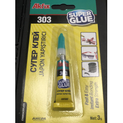Супер клей Akfix 303