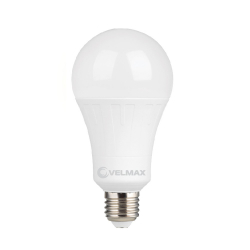 Світлодіодна LED лампа VELMAX 12W, 12-36V, E27, 4100K  живлення від акумулятора