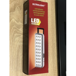 Світильник акумуляторний UL-6630 30 LED Ultralight