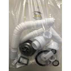 Сифон Aні Грот 1 1/2''*40 з гнучкою трубою 40*40/50 (A0145SP15EU)