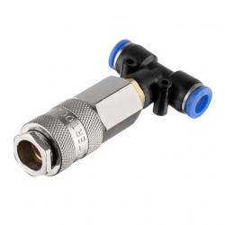 Трійник на шланг 8мм шланг та швидкороз'ємне з'єднання для продувки INTERTOOL PT-1868