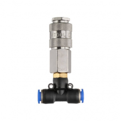 Трійник на шланг 8мм шланг та швидкороз'ємне з'єднання для продувки INTERTOOL PT-1868