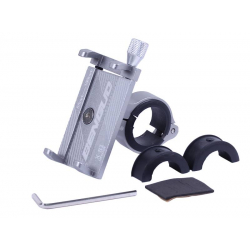 Тримач телефону (кріплення на кермо) HFCM-16 алюміній сірий