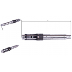 Вал первинний редуктора фрези L-252 мм в зборі ZUBR-Q12E NEW - Mototraktor YBX