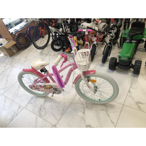 Велосипед дитячий рожевий 20 CORSO Sweety