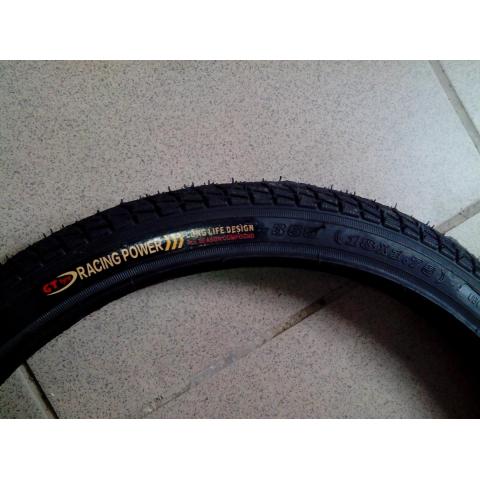 Велосипедна шина 18*1.75 дорожній протектор