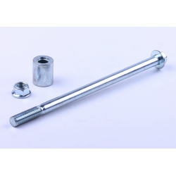 Вісь колеса переднього діаметр 10 мм в комплекті - Дельта/Альфа