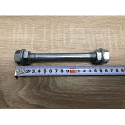 Вісь на тачку 16 мм  в колесо 