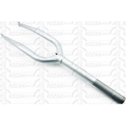 Вилка 20 "з різьбленням 25,4 мм, сіра