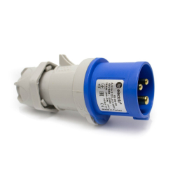 Вилка силова 16А/3 (2Р+РЕ) IP44 TP electric