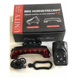 Задній стоп із поворотниками бездротовий для велосипеда Bike Horn Taillight