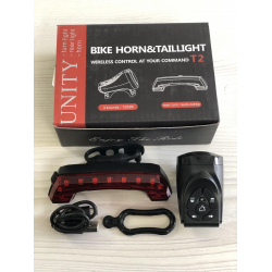 Задній стоп із поворотниками бездротовий для велосипеда Bike Horn Taillight