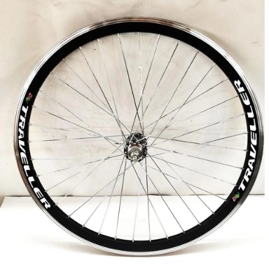 Заднє колесо 26 на велосипед подвійне під дискове гальмо.