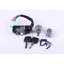 Замки, к-т: 3 шт. + кріплення - Dio 27