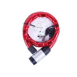 Замок протиугінний 22мм*1000мм (під ключ) ZX4102