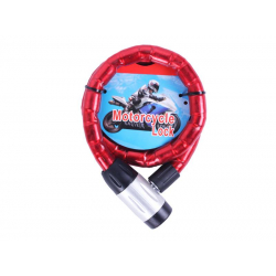 Замок протиугінний 22мм*1000мм (під ключ) ZX4102