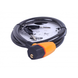 Замок протиугінний тросовий 18мм*1000мм (під ключ) ZX1240