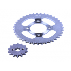 Зірка, к-т 2 шт.: задня + передня 39Т/14Т 428H - Альфа